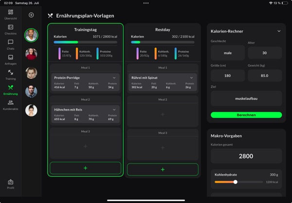 Planificación Coach